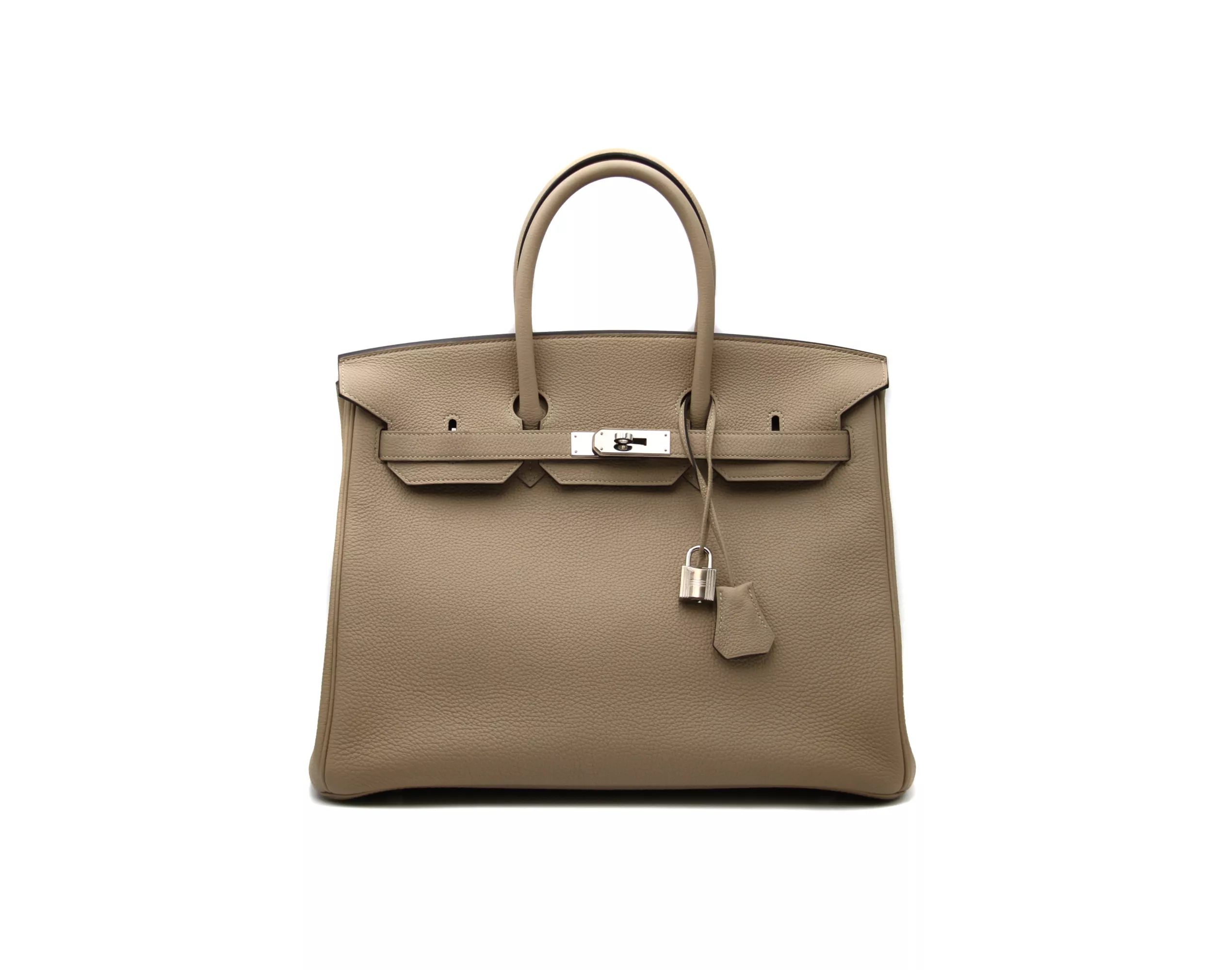 Hermès Birkin 35 Trench Togo mit Palladium Hardware – Ansicht 1