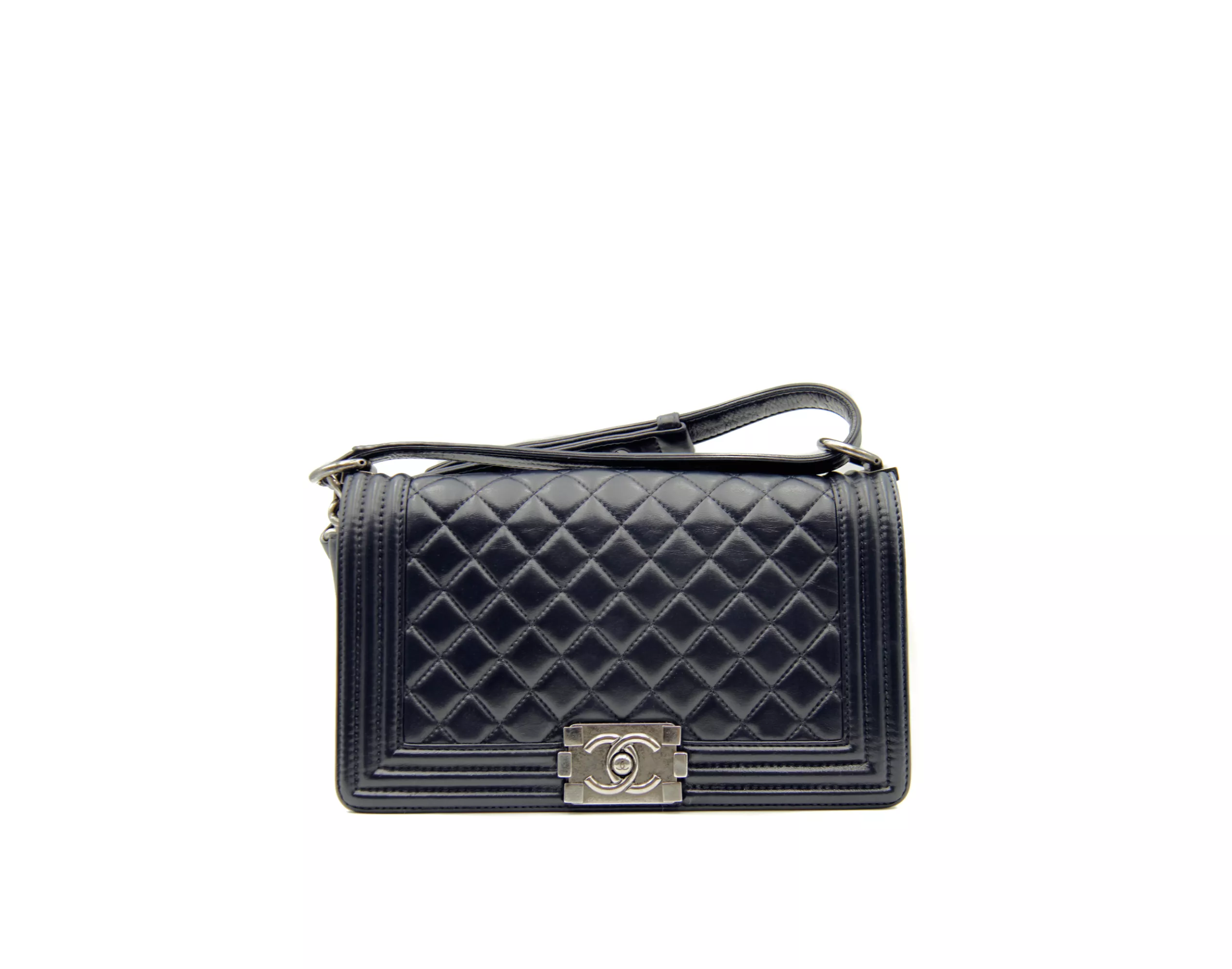 Chanel Boy Bag Blau – Ansicht 1