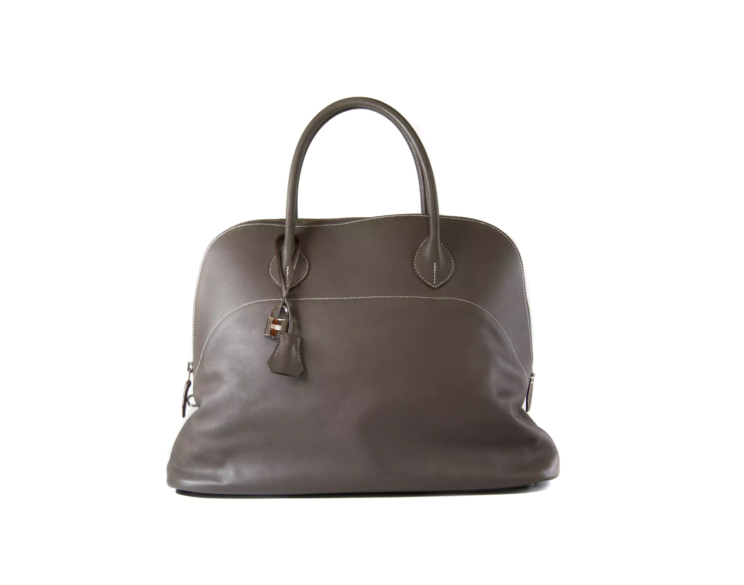 Hermès Bolide Relax 40 – Sikkim Leder & Tissage Chevron – Ansicht 1