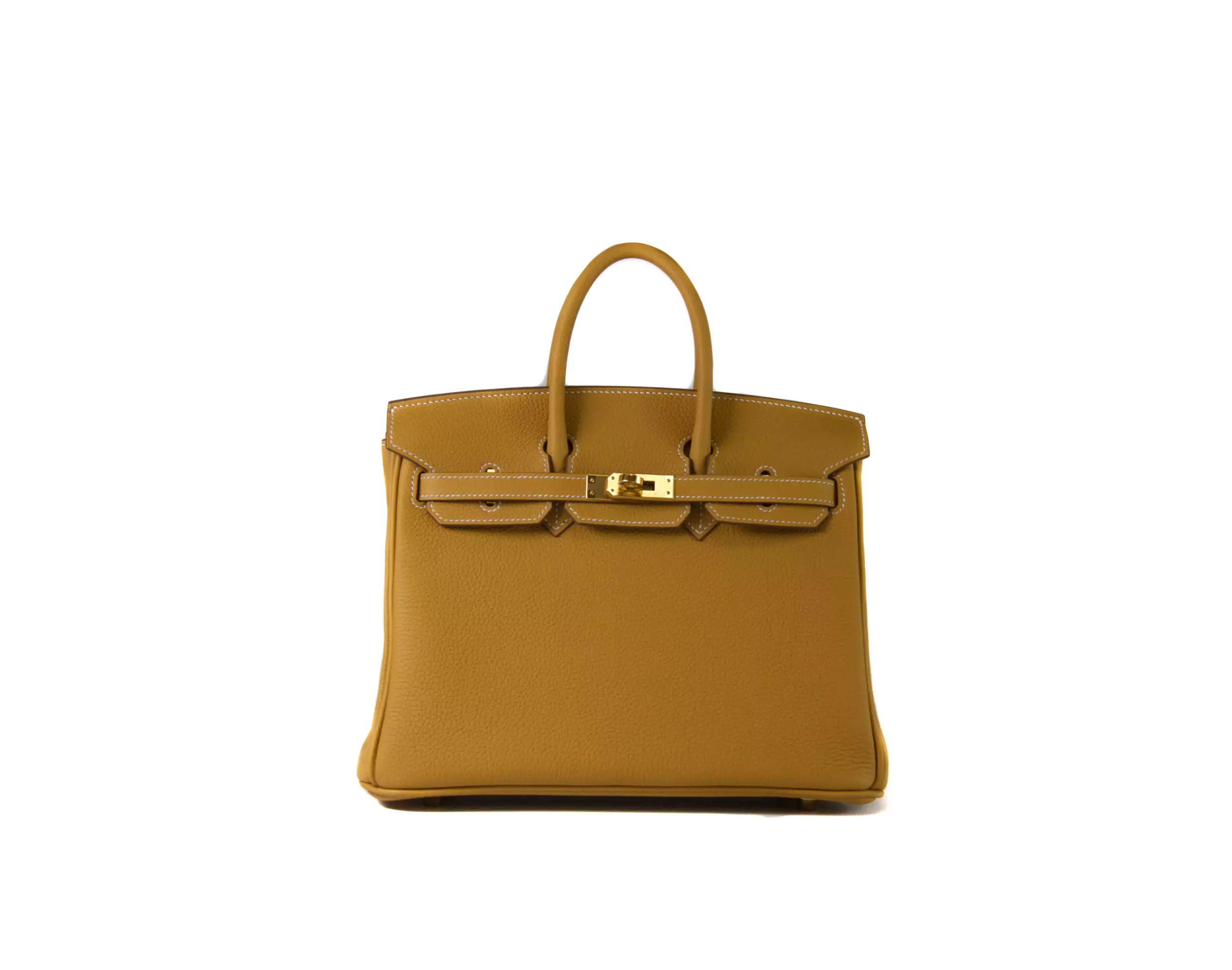 Hermes Birkin 25 Togo Naturel Sable Gold Hardware – Ansicht 1