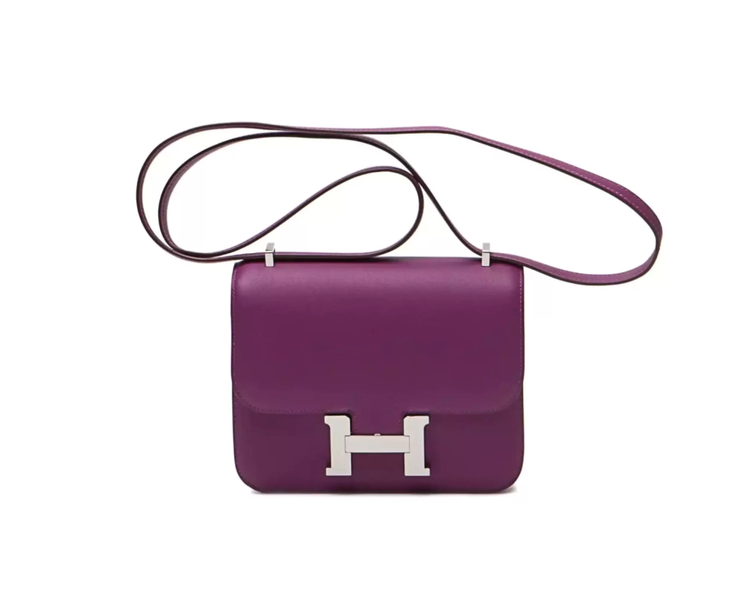 Hermès Constance 18 Swift Anemone Palladium Hardware – Ansicht 1