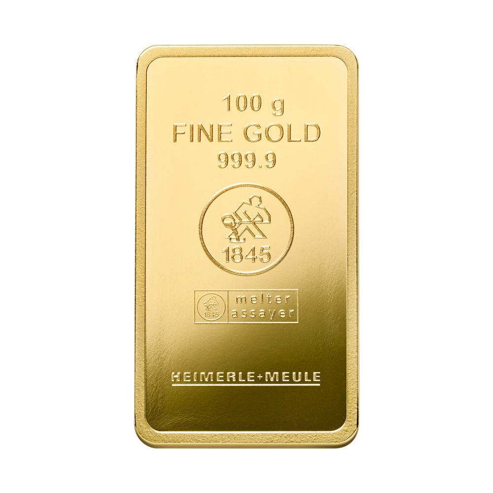 Goldbarren geprägt - Heimerle + Meule – Ansicht 1