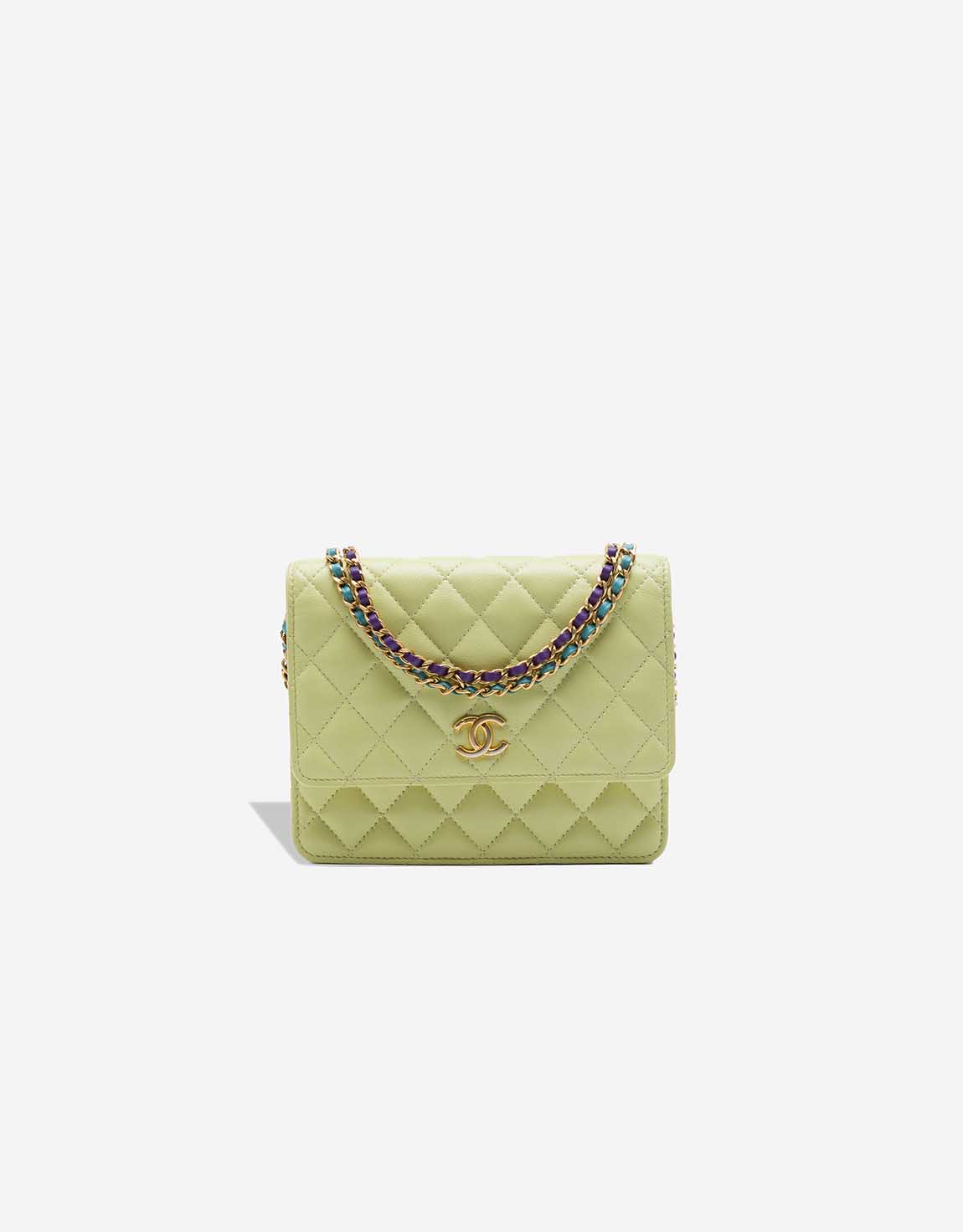 Chanel Timeless Wallet On Chain Caviar-Leder Grün – Ansicht 1