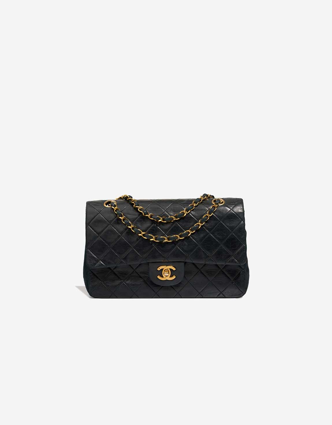 Chanel Timeless mittelgroße Tasche Lammleder Black – Ansicht 1