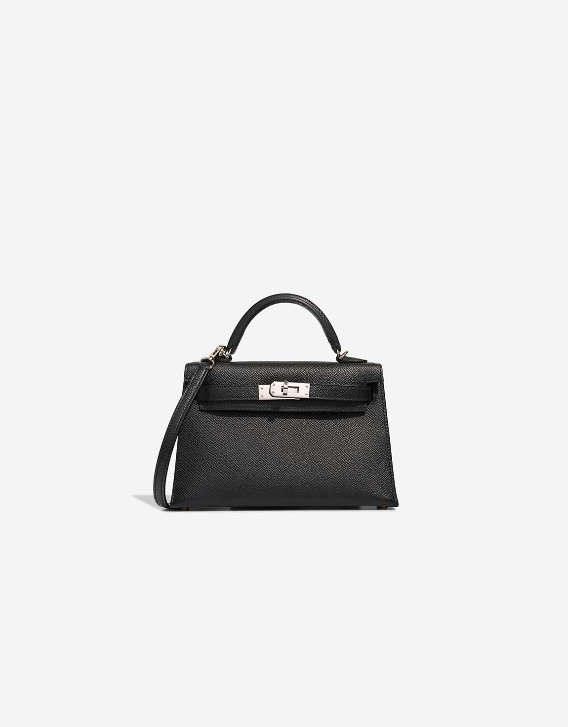Hermès Kelly Mini Epsom Schwarz – Ansicht 1