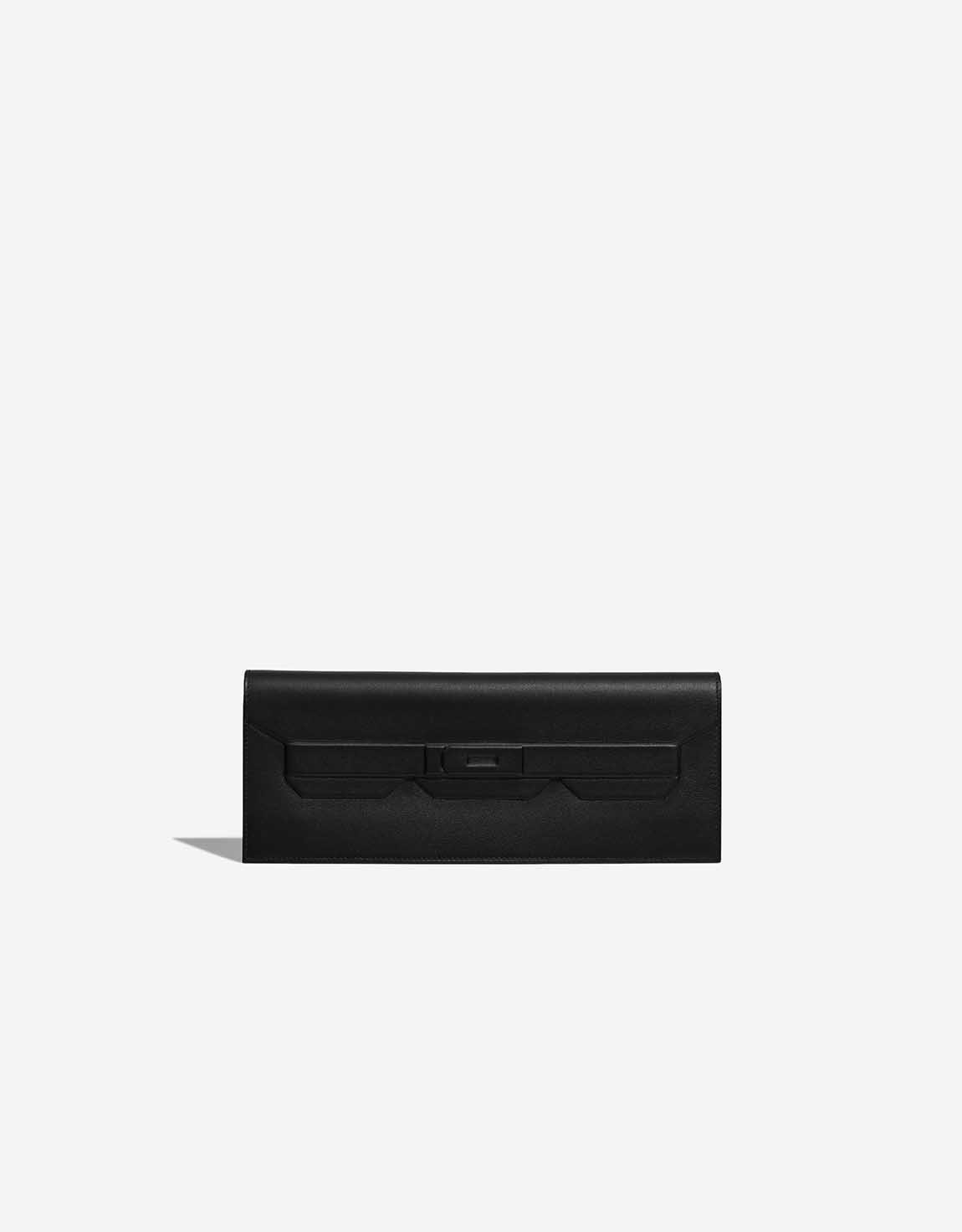 Hermès Birkin Cut Clutch Swift Schwarz – Ansicht 1