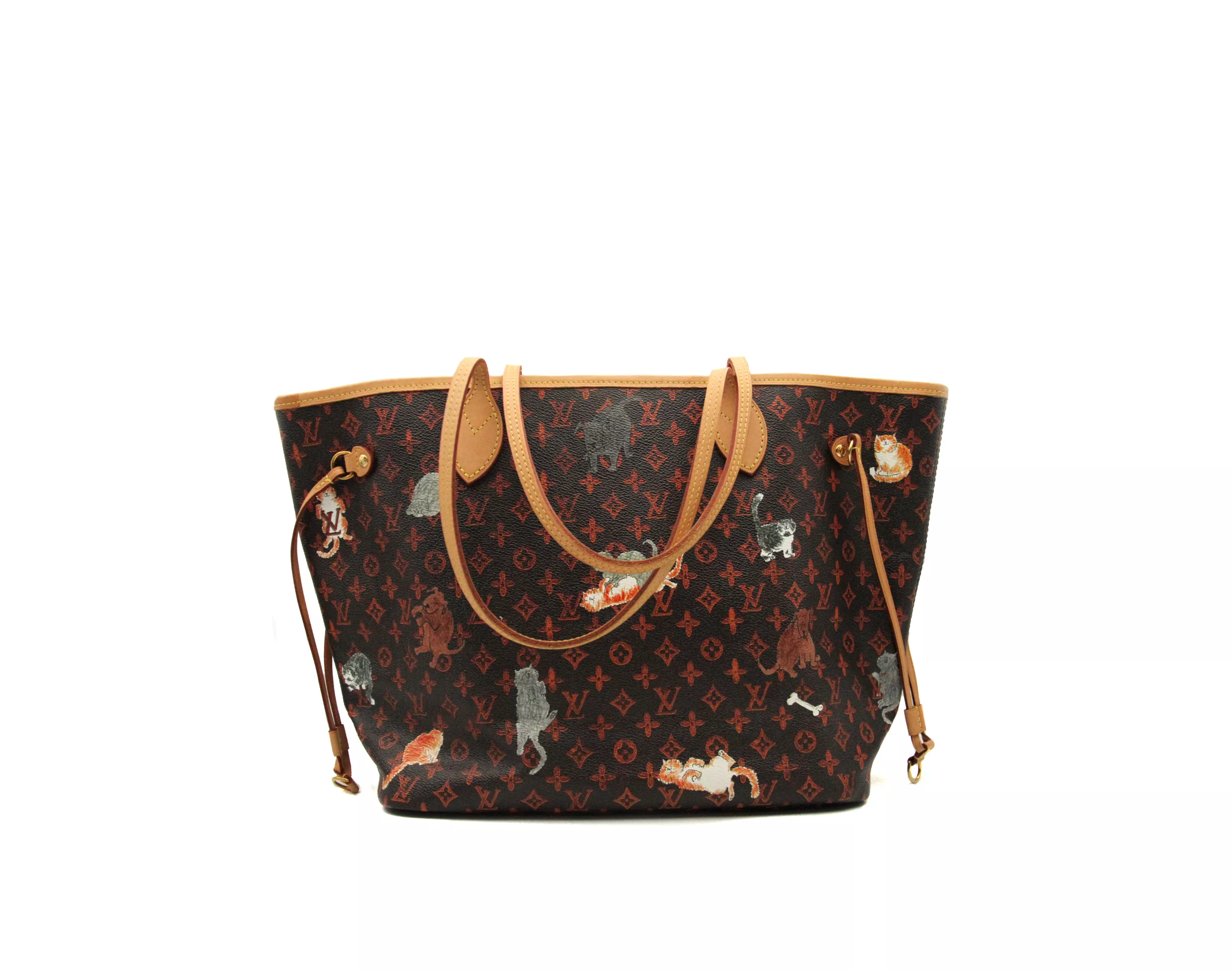 Louis Vuitton x Grace Coddington Catogram Neverfull MM – Ansicht 1