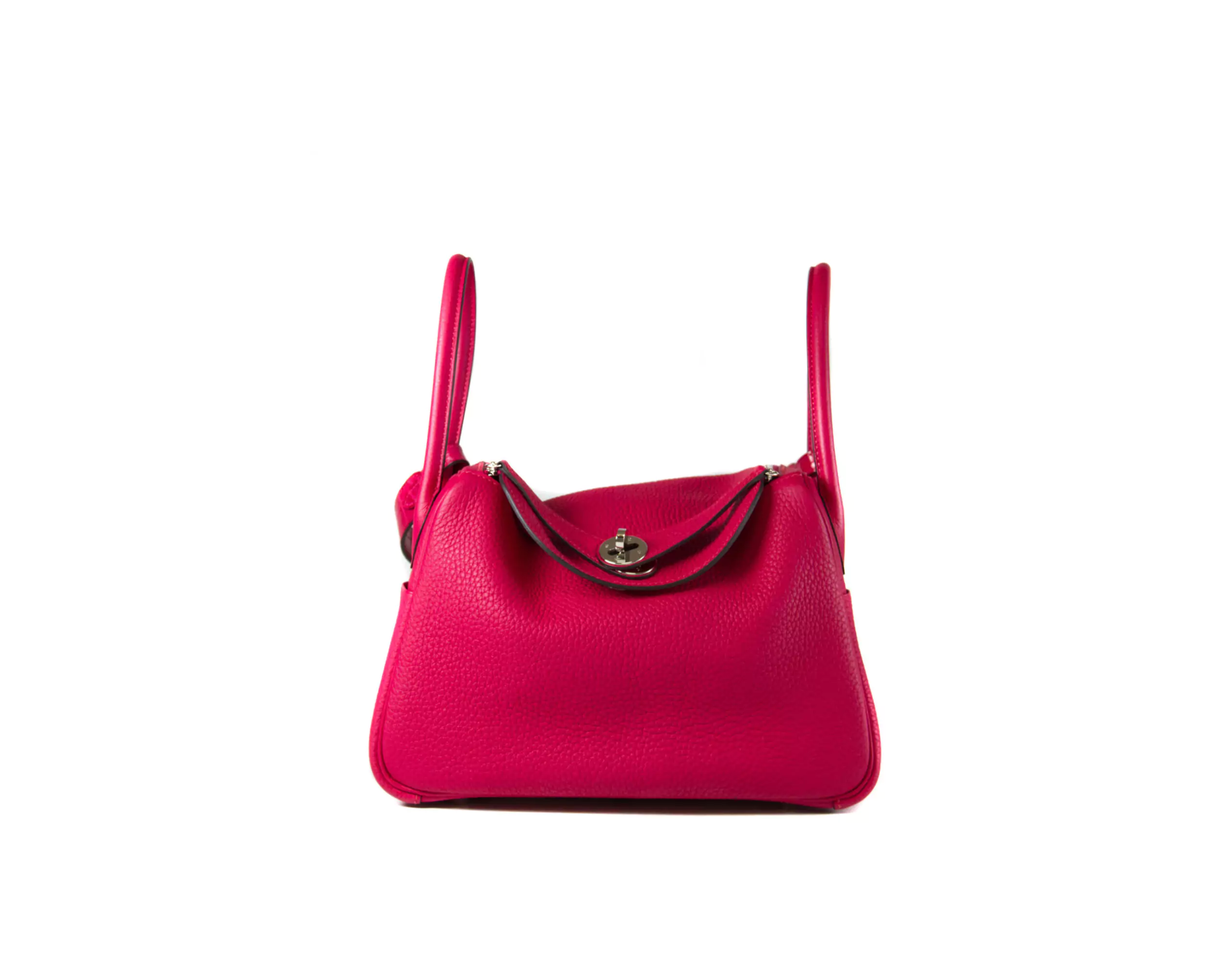 Hermès Lindy Touch 26 Framboise Palladium Hardware. – Ansicht 1