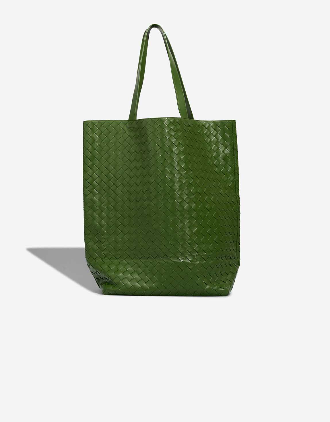 Bottega Veneta Hobo Maxi-Tasche Lammleder Dunkelgrün – Ansicht 1
