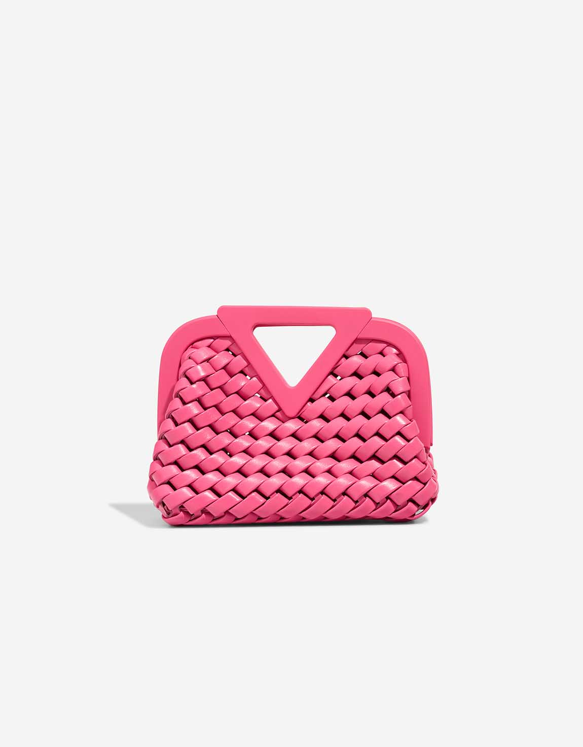 Bottega Veneta Crossbody Bag kleine Tasche Lammleder Pink – Ansicht 1