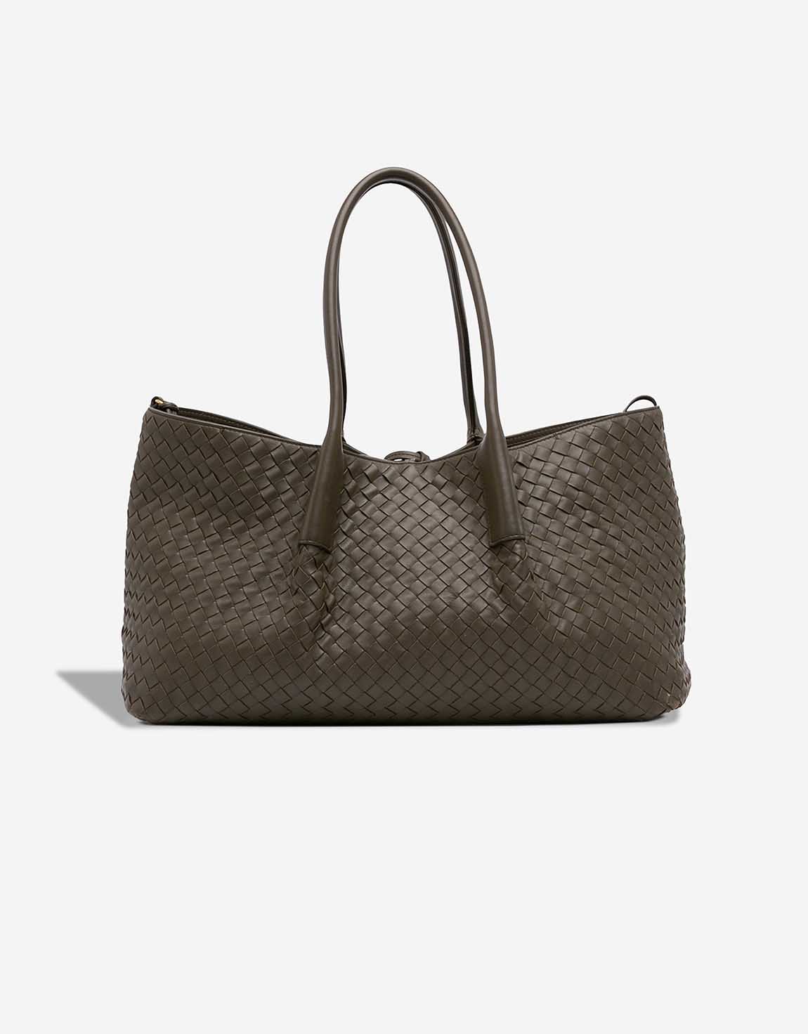 Bottega Veneta Cabat mittelgroße Tasche Kalbsleder Braun – Ansicht 1