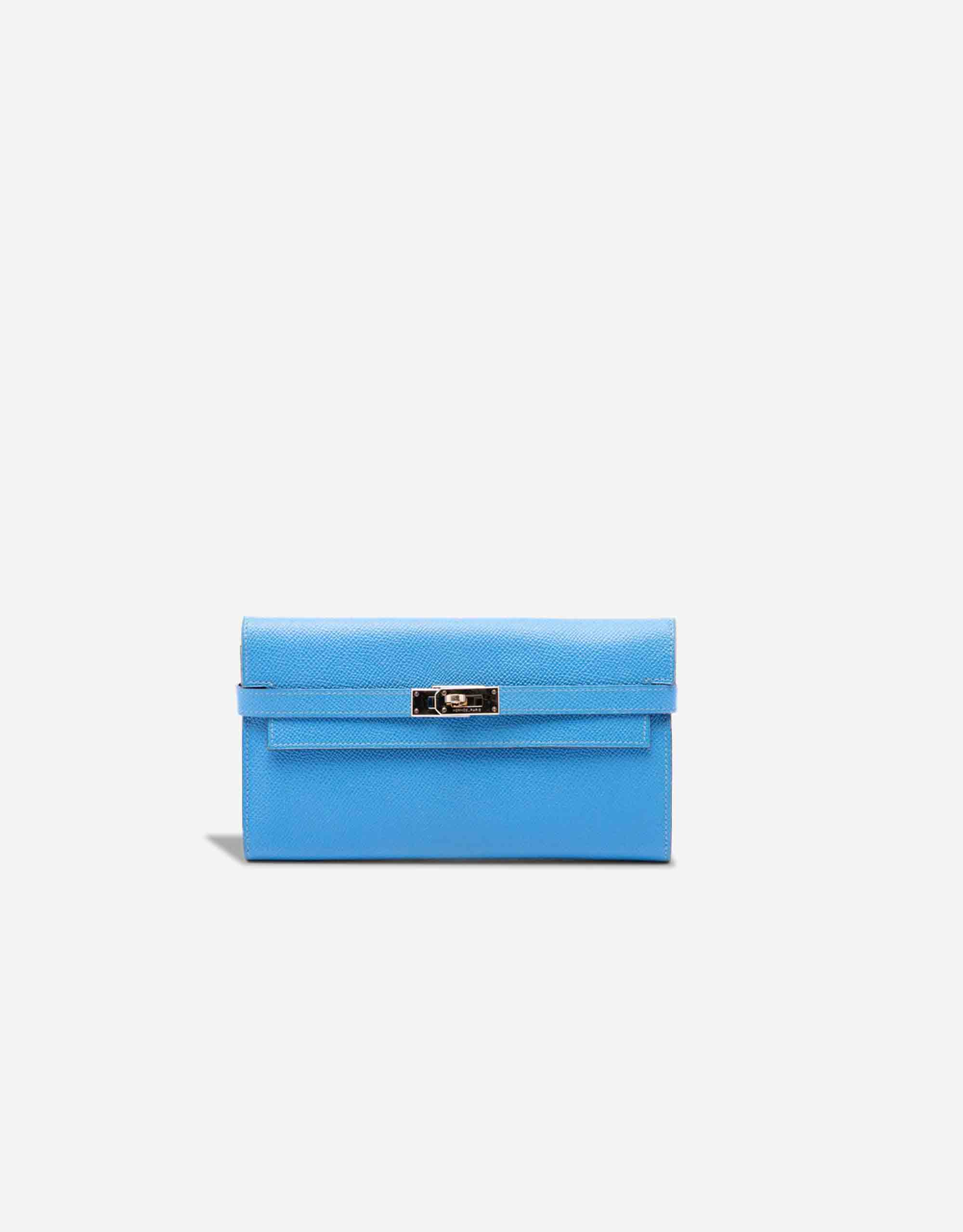 Hermès Kelly Long Wallet Epsom Bleu Zanzibar – Ansicht 1