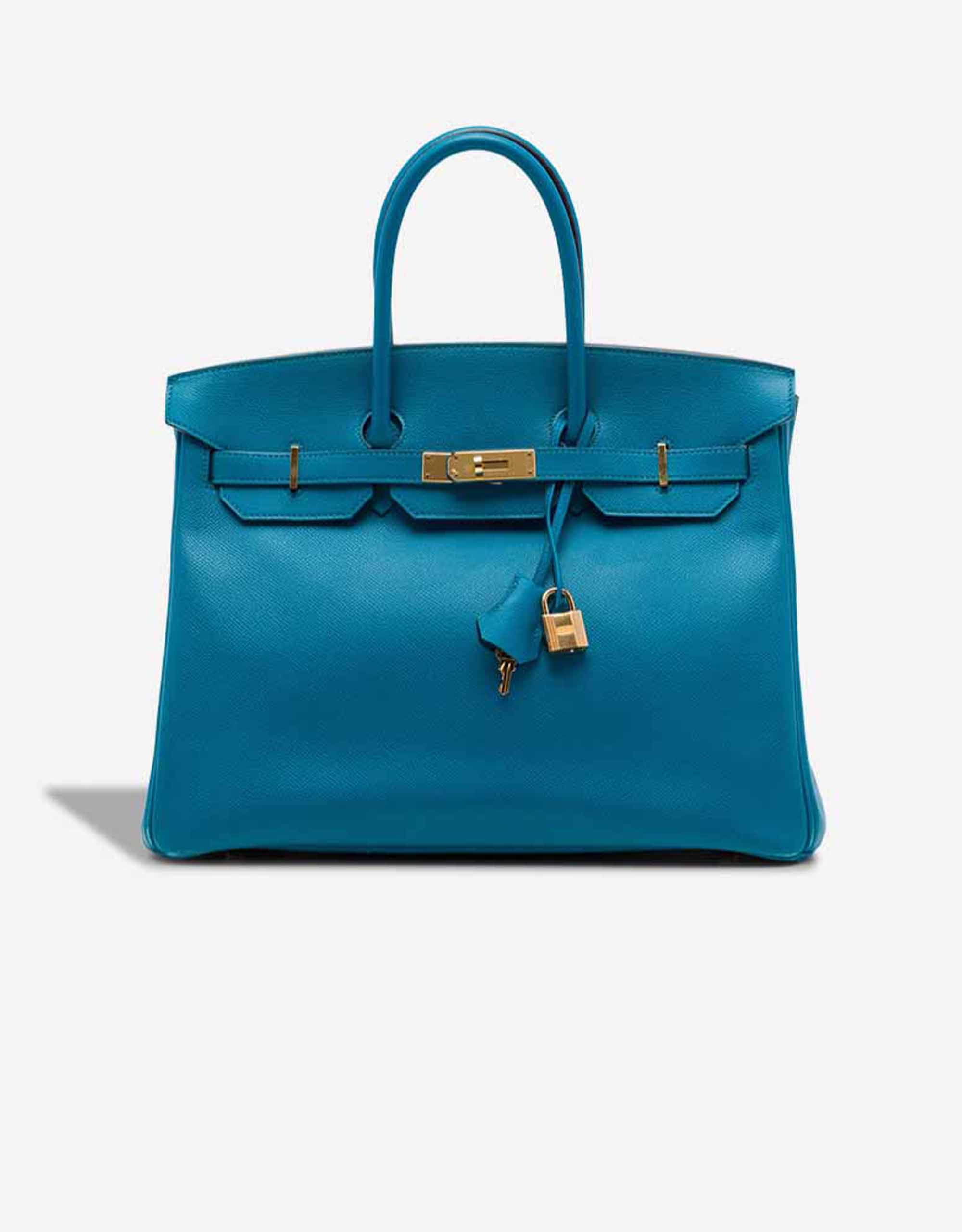 Hermès Birkin 35 Epsom Bleu Izmir – Ansicht 1