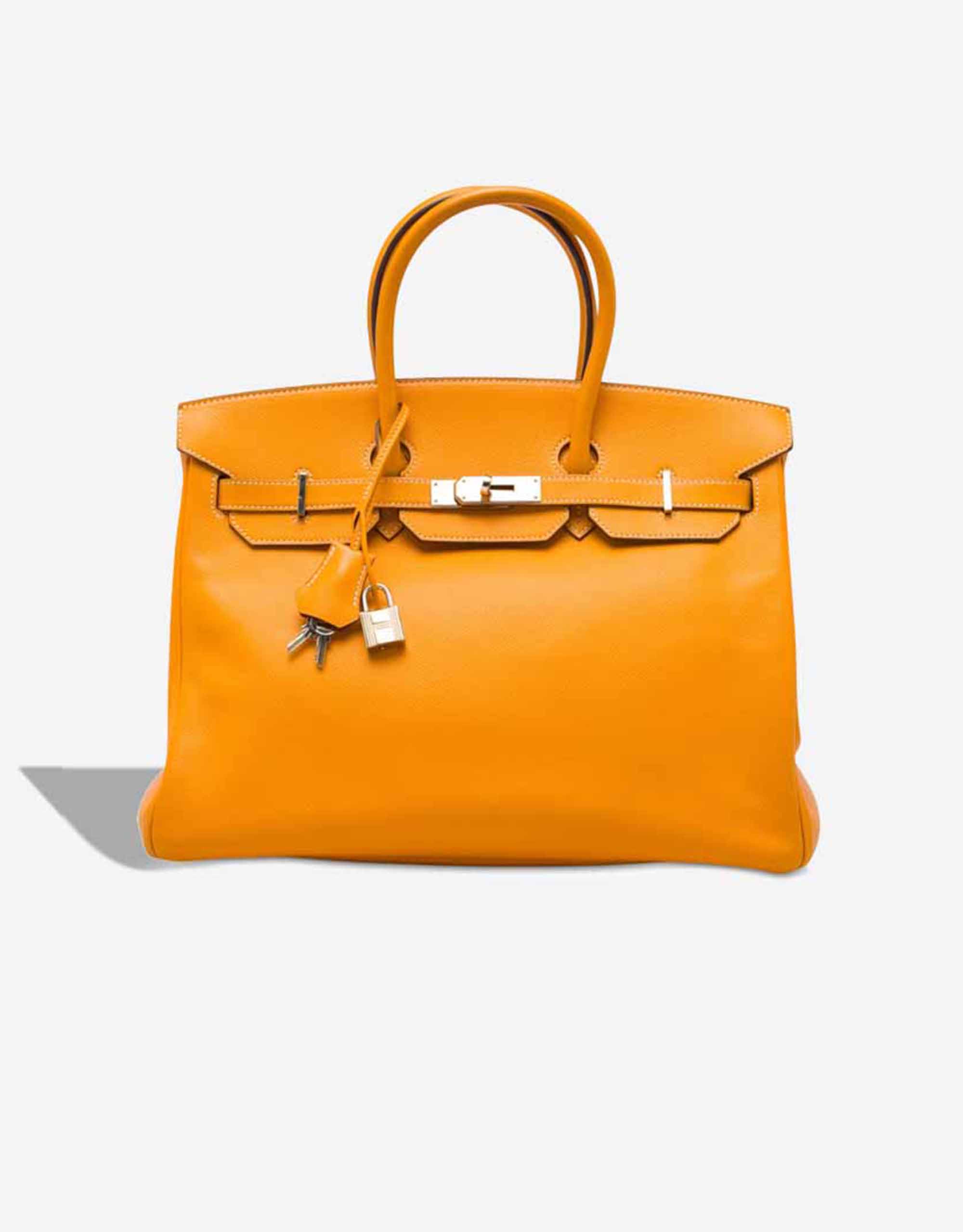 Hermès Birkin Candy 35 Epsom Jaune d’Or / Orange H – Ansicht 1