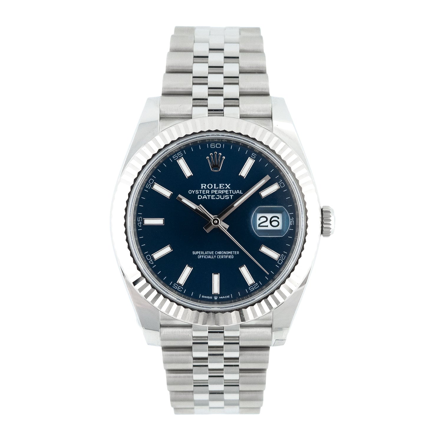 Rolex Datejust 41mm Blue Dial 2025 Jubilee - 126334 – Ansicht 1