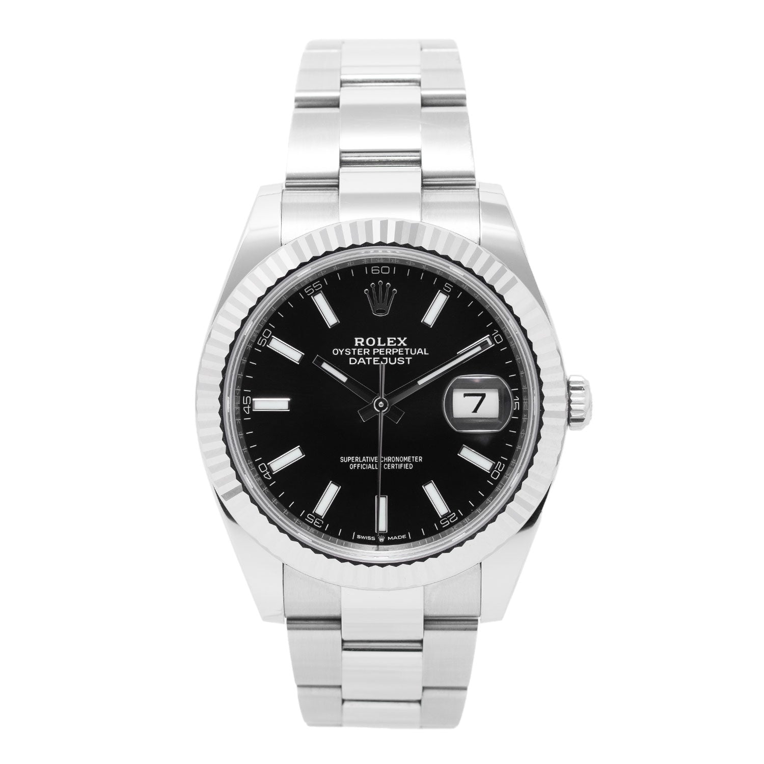 Rolex Datejust 41 Black Dial Unworn 2026 Oyster - 126334 – Ansicht 1