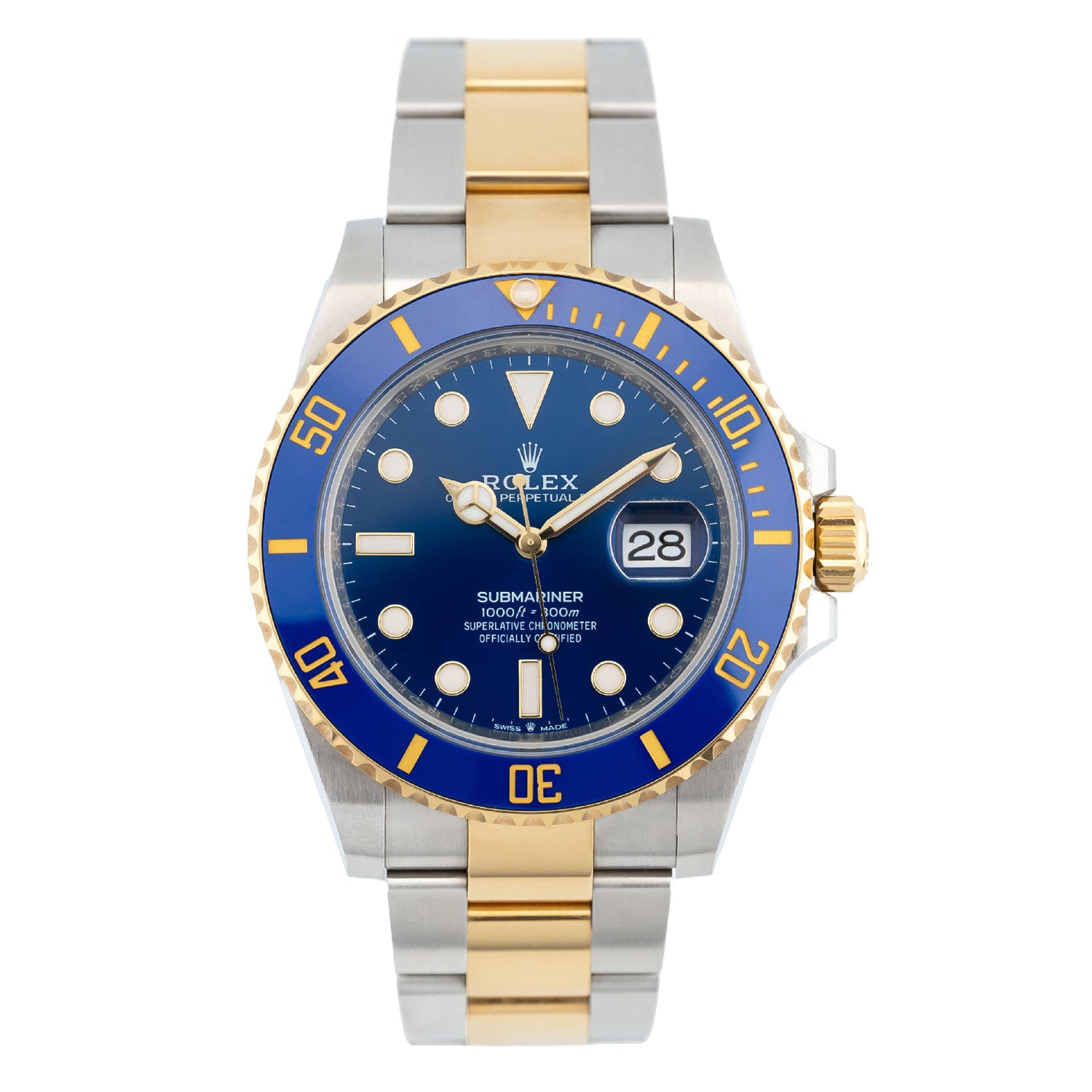 Rolex Submariner Date Bluesy 2010 - 116613LB – Ansicht 1