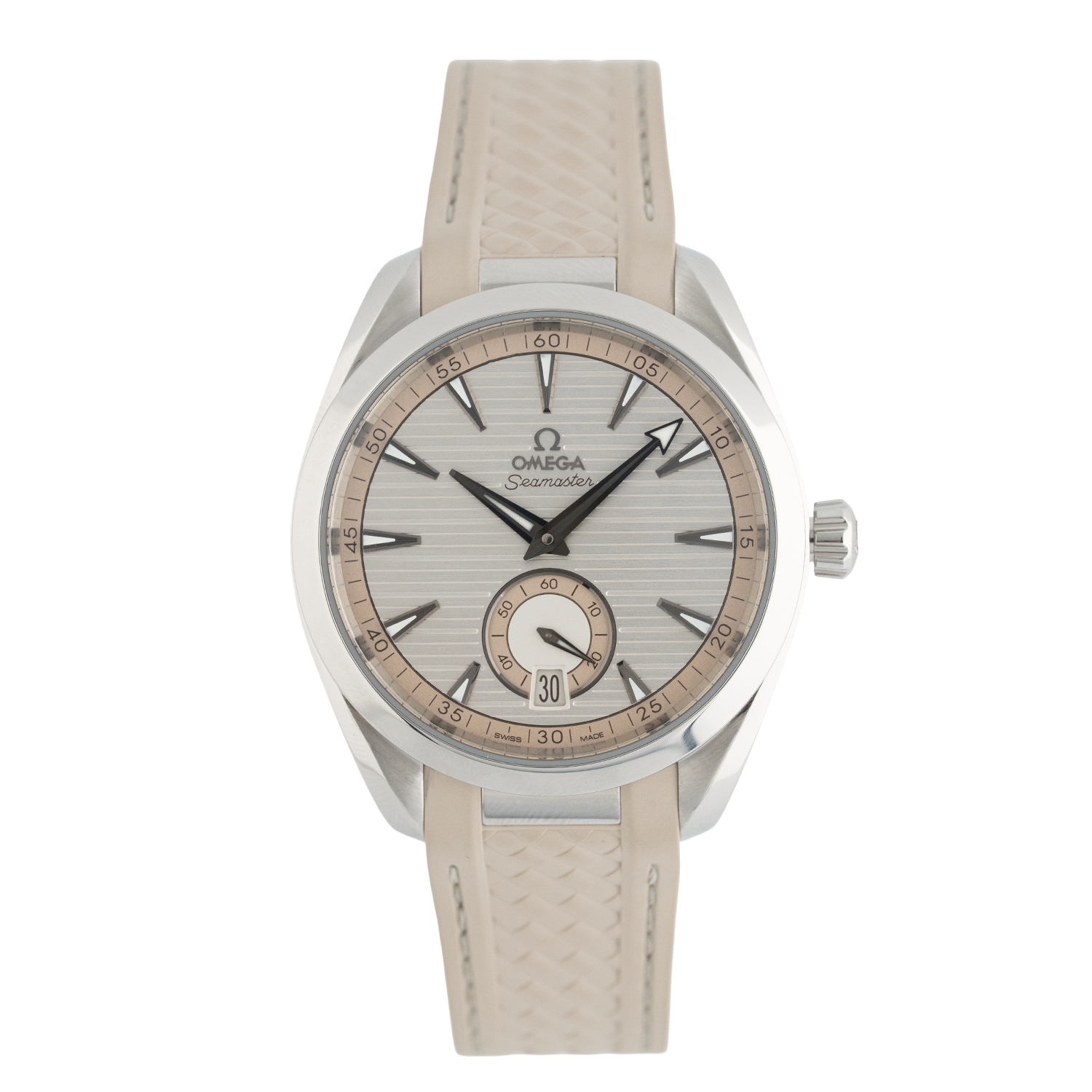 Omega Seamaster Aqua Terra Small Seconds Silver Dial 2025 - 220.12.41.21.02.005 – Ansicht 1