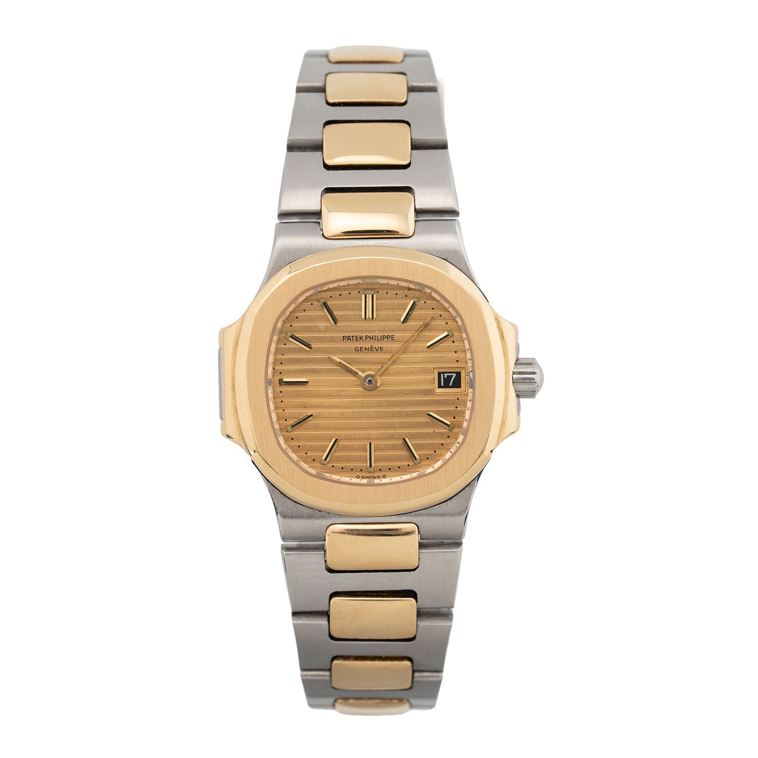 Patek Philippe Nautilus Lady Bicolor Golden Dial LC100 1986 - 4700/001 – Ansicht 1