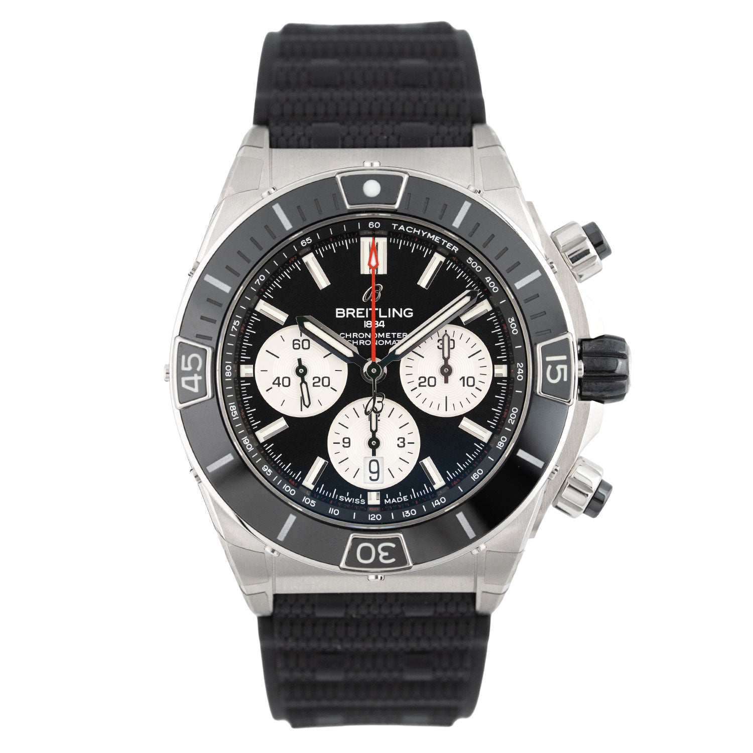 Breitling Super Chronomat B01 44mm Black Dial 2026 - AB0136251B1S1 – Ansicht 1