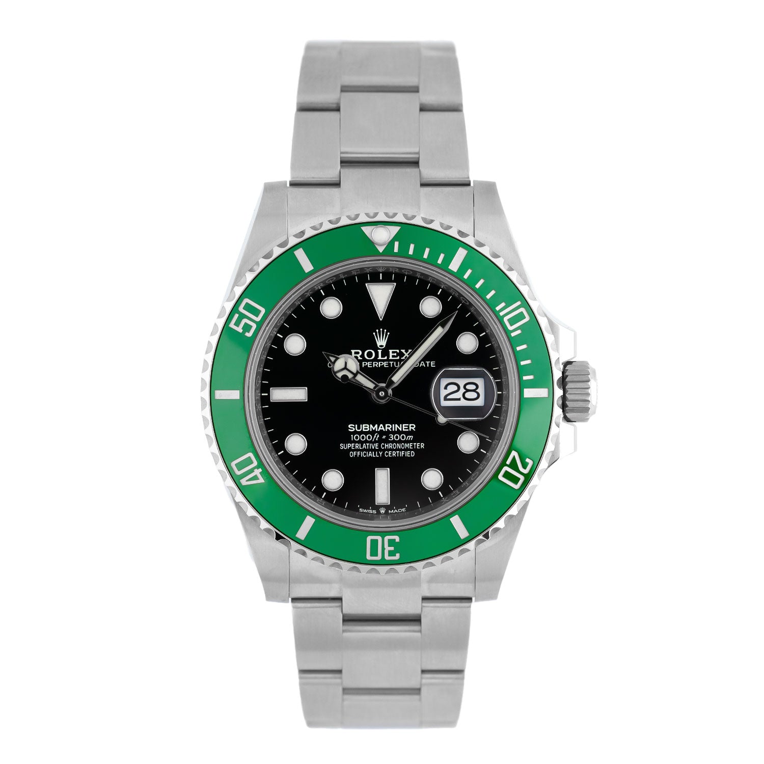 Rolex Submariner Starbucks 2021 – 126610LV – Ansicht 1